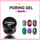 Poking gel Black / gel polish